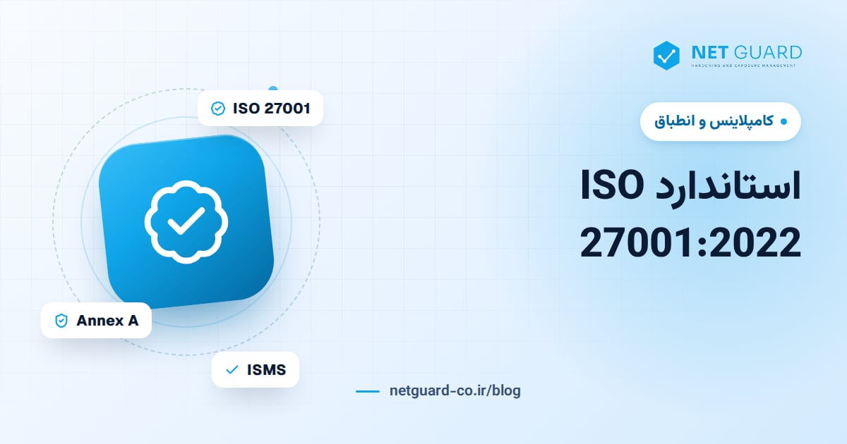 تصویر جلد راهنمای استاندارد ISO 27001 و کنترل‌های ISO 27001:2022 برای مدیریت امنیت اطلاعات