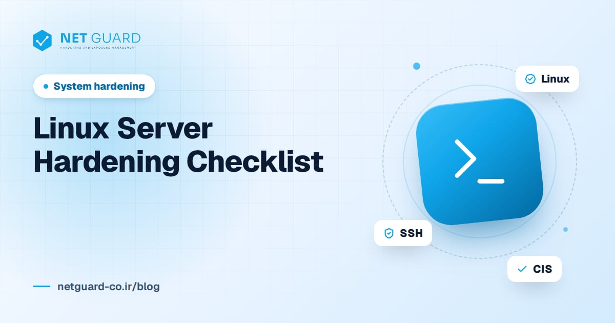 Cover image for the Linux server hardening checklist for Ubuntu and RHEL