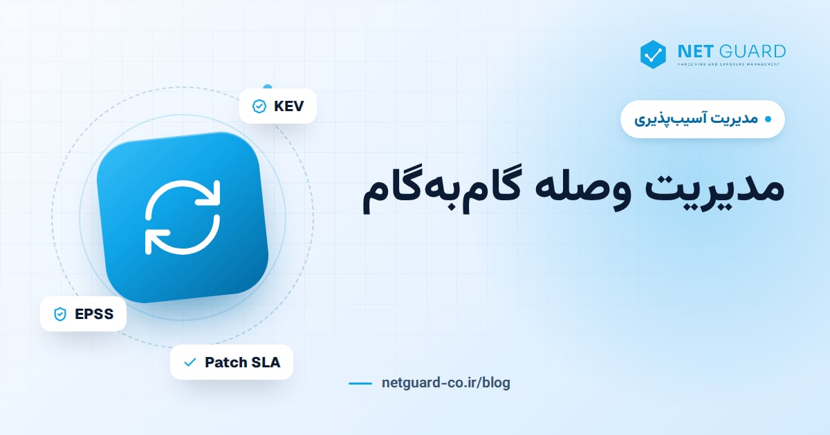 تصویر جلد مقاله مدیریت وصله (Patch Management) و فرایند به‌روزرسانی امنیتی